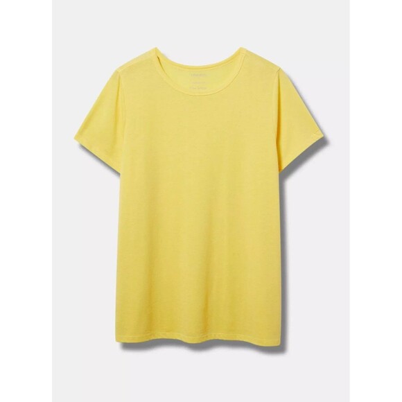NWT Torrid Signature Jersey Crew Neck Tee in Snapdragon Size 4 or 26 Plus - Picture 1 of 4
